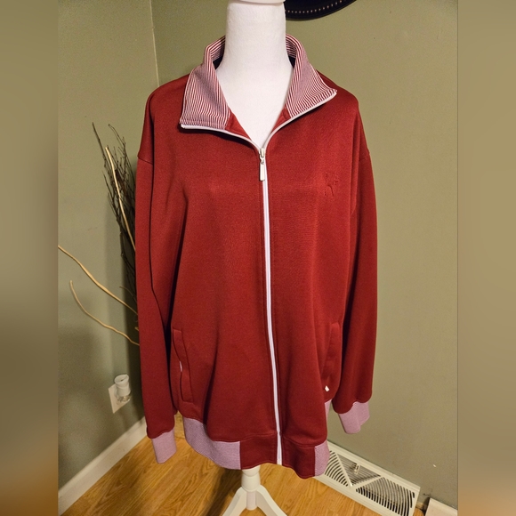 Men Rocawear Jacket size 2XL Burgundy - Picture 1 of 5